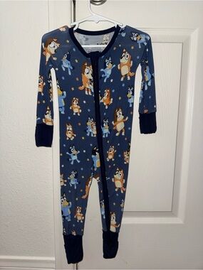 Little Sleepies Bluey Dance Party Zippy 6-12 Months
